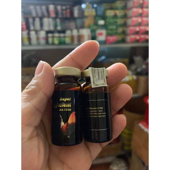 B12 7500 10ML - Nhập khẩu Mêxico - Dinh dưỡng cho gà đá