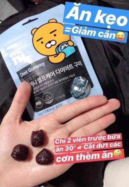 Kẹo giảm cân Gummy hàn quốc