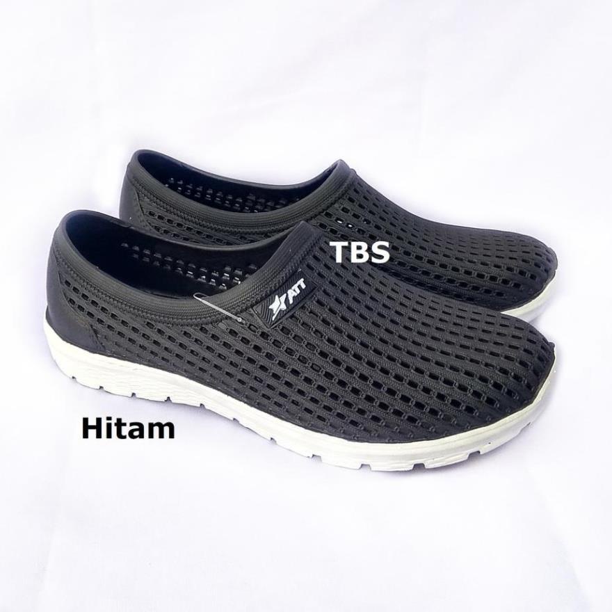 ℘ Tbs Giày Cao Su Có Lỗ Cá Tính Cho Nam ATT PSO 159 ❄ ℘