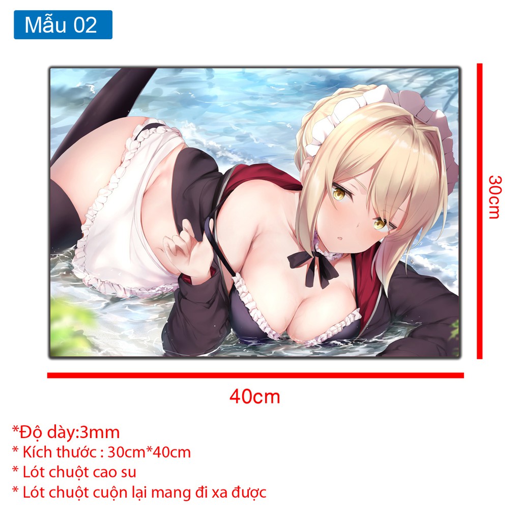 Mousepad Lót chuột A3 – fate/ grand order