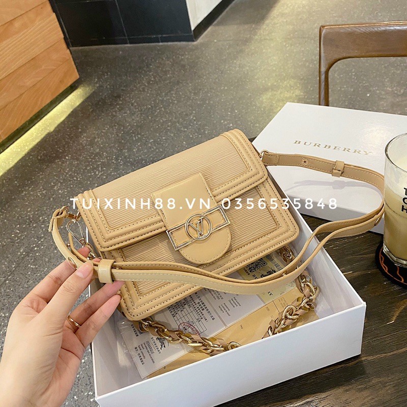 Túi xách nữ Dauphin da sần đẹp thời trang phong cách Hàn quốc