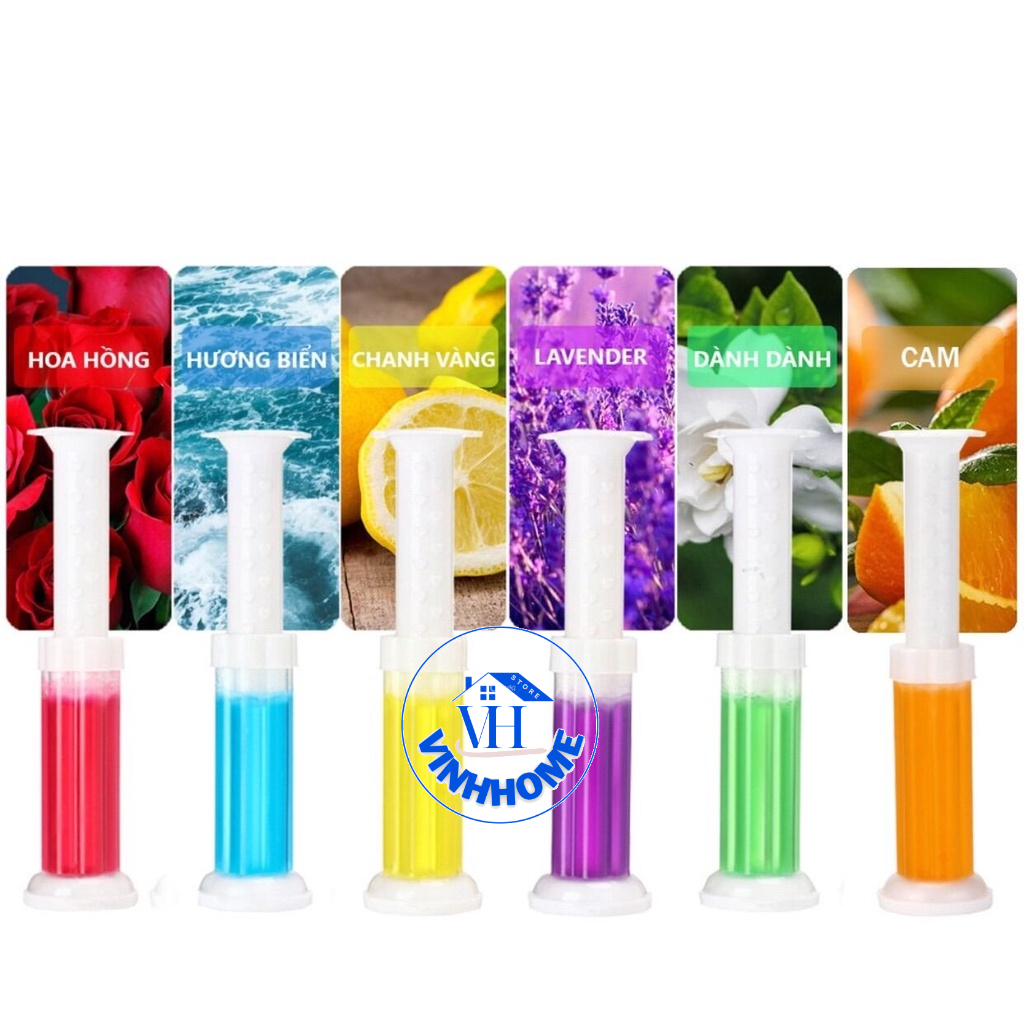 Gel Thơm Diệt Khuẩn Toilet Tiện Dụng Với 5 Mùi Hương Dễ Chịu Cho Nhà Vệ Sinh