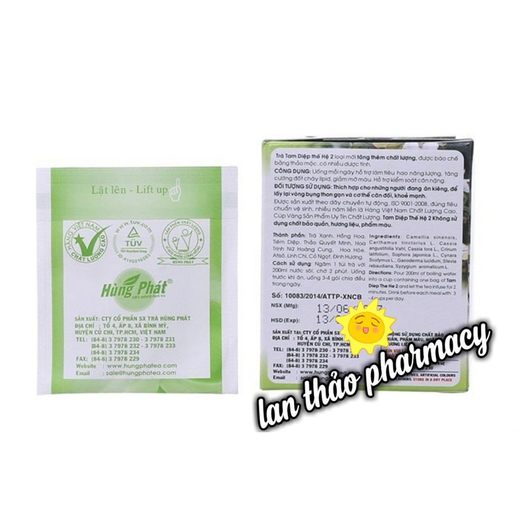 TRÀ TAM DIỆP THẾ HỆ 2 CHÍNH HÃNG GIÁ TỐT | BigBuy360 - bigbuy360.vn