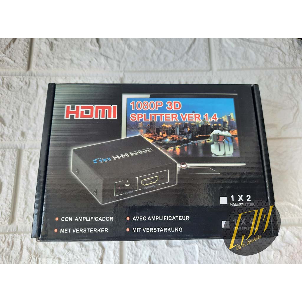 Bộ chia HDMI Splitter 1 ra 4 – HDMI Splitter 1x4 Full HD 1080P 3D