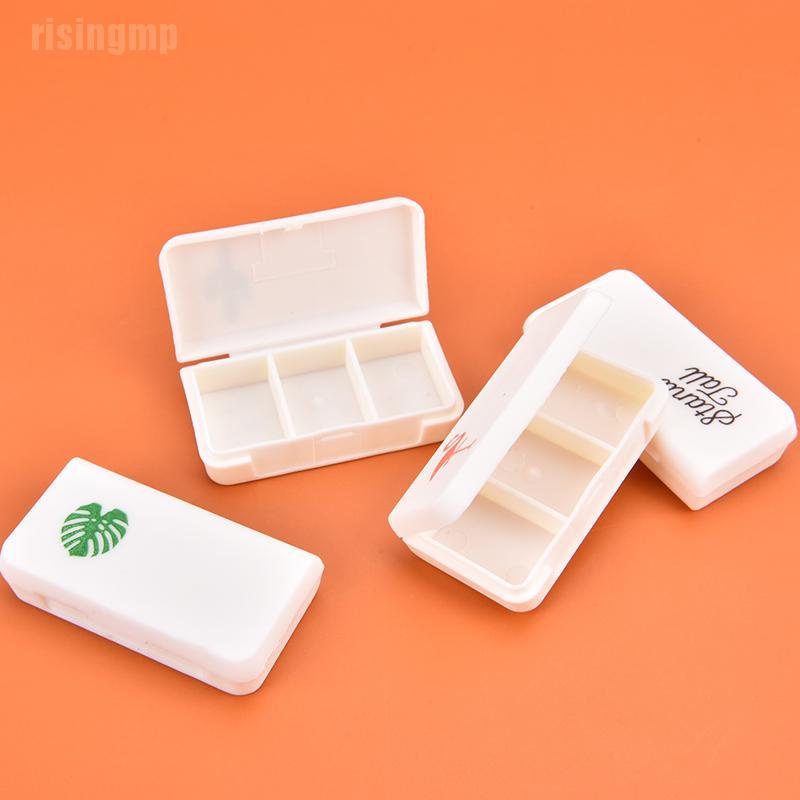Hộp Đựng Thuốc mini 3 Ngăn Tiện Lợi Khi Đi Du Lịch