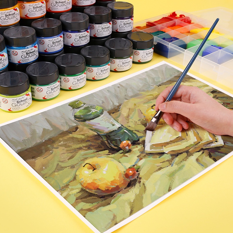 Màu acrylic Gouache Mont Marte 100ml cao cấp vẽ trang trí giầy - tranh - vải canvas