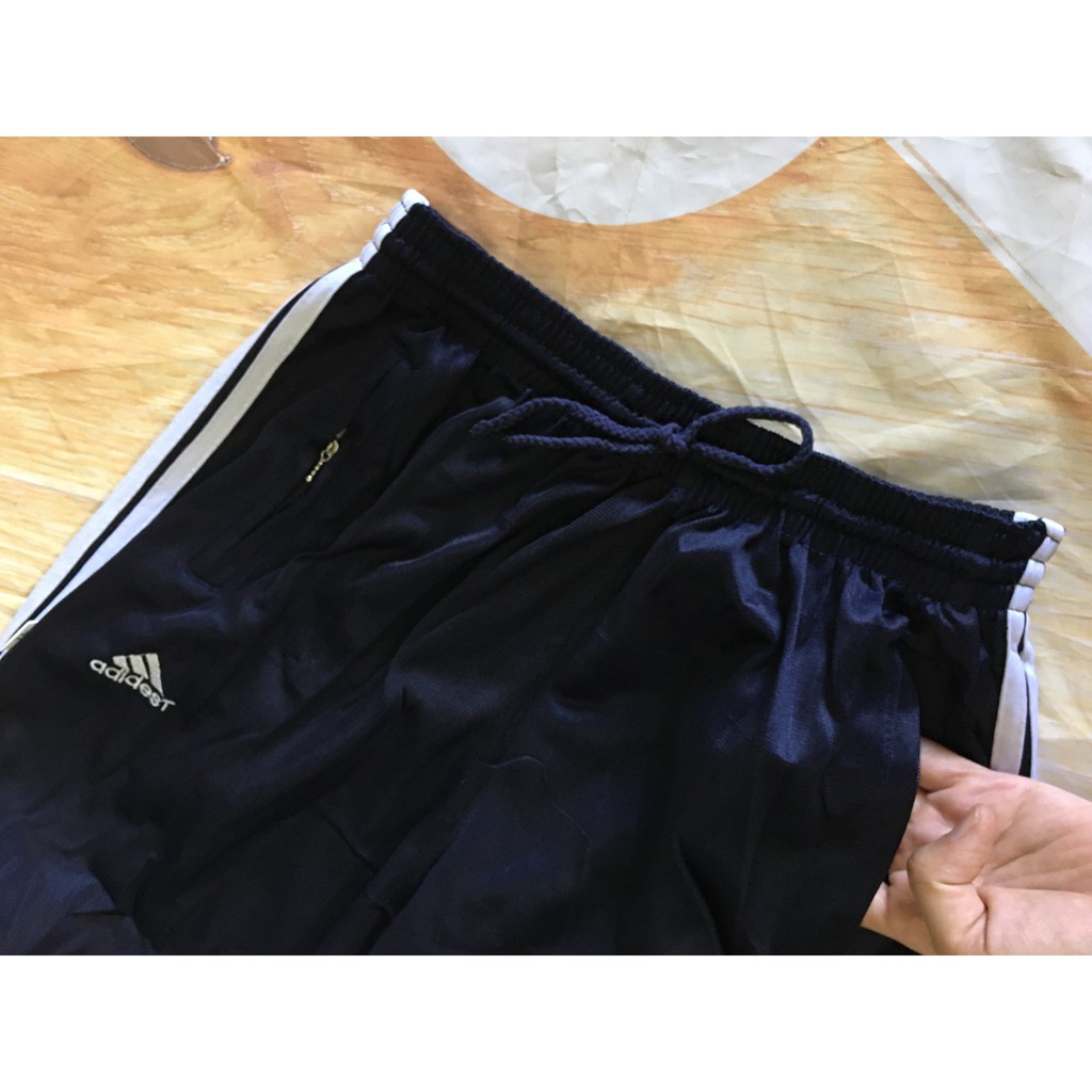 Quần thể dục nam nữ học sinh dài ba sọc trắng | BigBuy360 - bigbuy360.vn