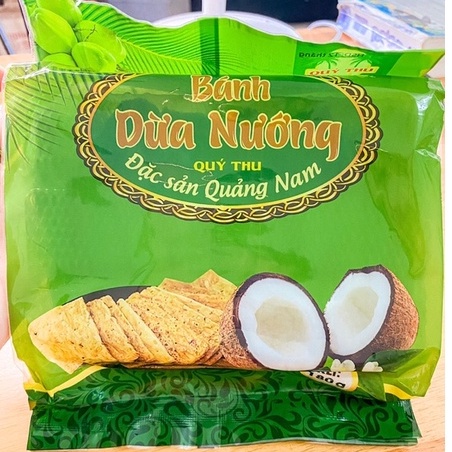 Bánh Dừa nướng giòn ngon gói 180g