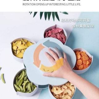 Khay đựng mứt lúa mạch hoa