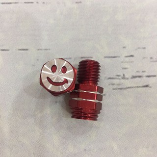 [SALE] Ốc bịt chân gương xe máy mặt cười giá siêu rẻ - màu ngẫu nhiên [Giá 1 đôi  - ren thuận]