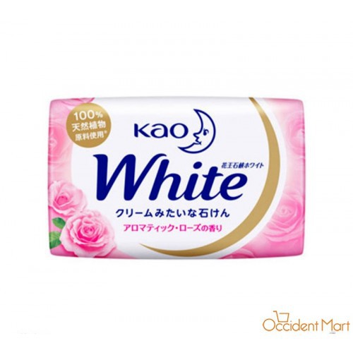Combo 3 bánh xà phòng tắm trắng KAO white 130g Made in Japan