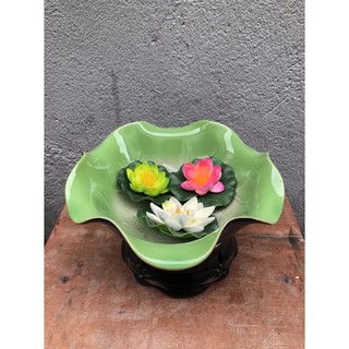 Bát sen thả hoa đủ sz kèm chân đế