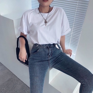 ÁO THUN TRƠN BASIC TRẮNG VÀ ĐEN DỄ MIX MATCH