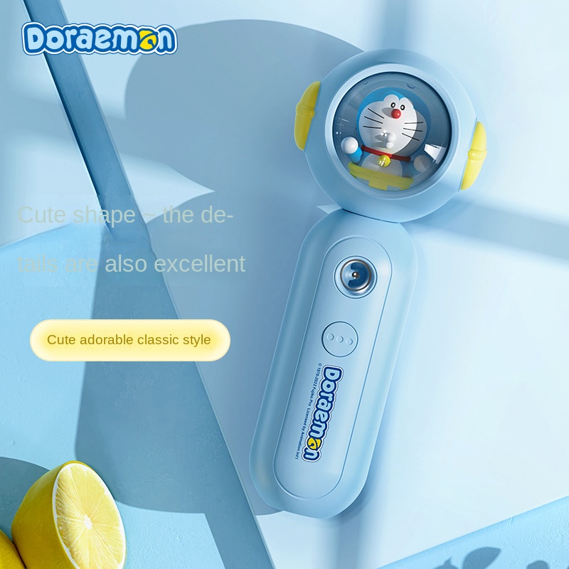 Máy Phun Sương Silicone Cấp Thực Phẩm Hình Doraemon Nhỏ Gọn Sạc USB Cầm Tay bình xịt cầm tay Thiết bị bổ sung nước