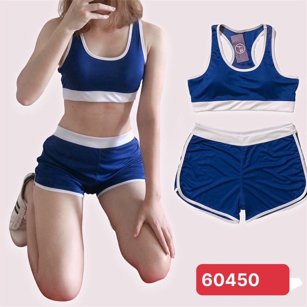 Sét Bộ Quần - Áo Nữ Tập Gym, Tập Thể Dục KSS241