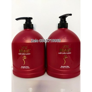 BEAUT dầu gội, hấp dầu lạnh (gội 1000ml, hấp dầu lạnh 1200ml)