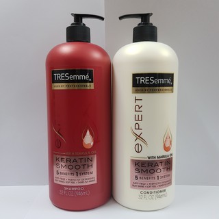Dầu gội-xả Tresemme Keratin Smooth 946ml của Mỹ