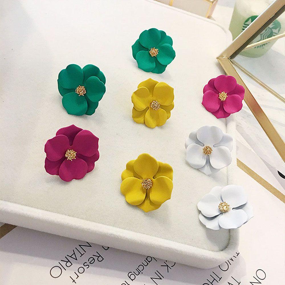 Khuyên Tai Hình Cánh Hoa Dễ Thương Cho Nữ