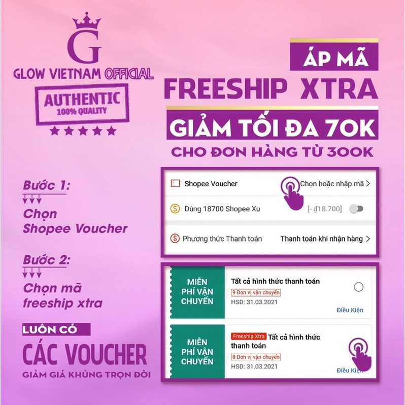 Giá sỉ- Combo 50 Dung Dịch Vệ Sinh Phụ Nữ Hana Soft Silk Glow - Glow BEAUTY CLINIC