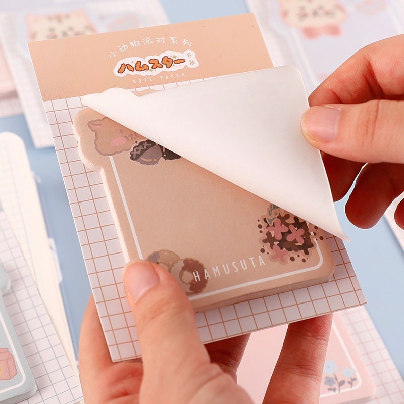 Giấy ghi chú hình động vật dễ thương tiện dụng