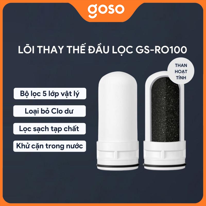Lõi Thay Thế Đầu Lọc Nước Tại Vòi GOSO GS-RO100