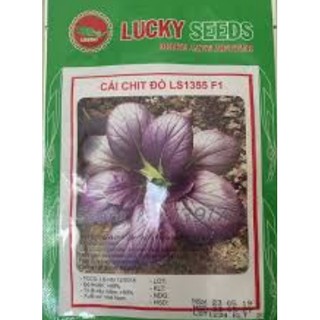 HẠT GIỐNG CẢI CHÍP ĐỎ GÓI 2 GRAM