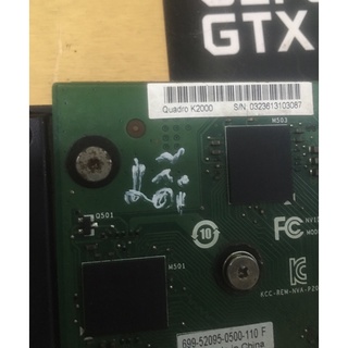 Card Đồ Hoạ Nvidia Quadro K2000 2Gb/D5 Lỗi