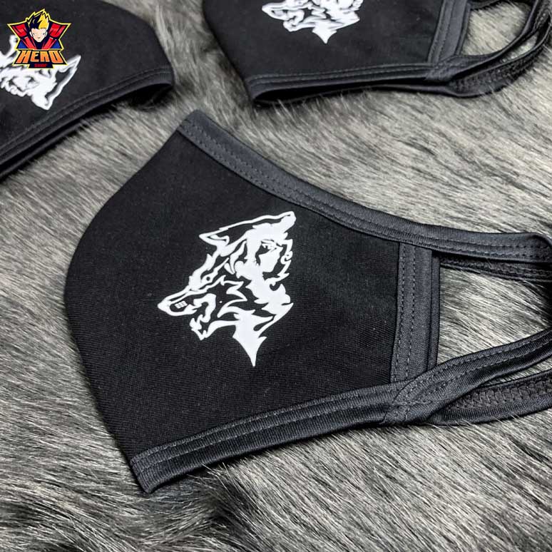 Bộ Áo Siro Crazy Wolf Collection chất liệu cotton, kèm khẩu trang, thẻ bài