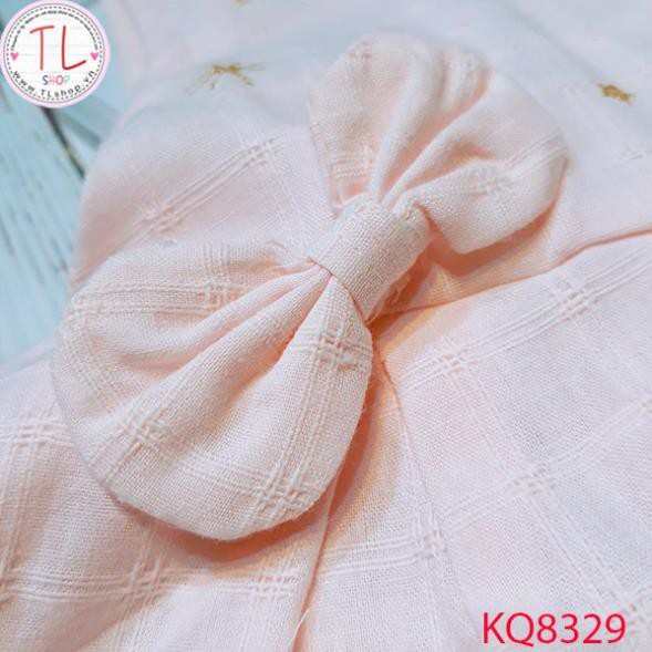 Thời Trang Trẻ Em - Đầm baby doll đính nơ cao cấp – Quần Áo Bé Trai - Bộ Bé Trai - Quần Áo Bé Gái - Bộ Bé