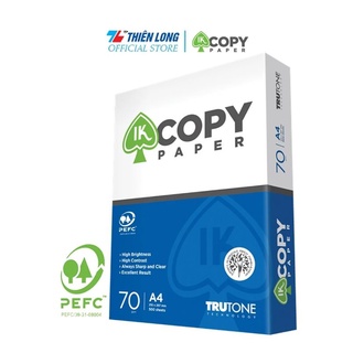 Giấy in photo A4 IK Copy or Flexoffice - ĐỊnh lượng 70 gsm- 500 tờ/ream- chất lượng cao indonesia