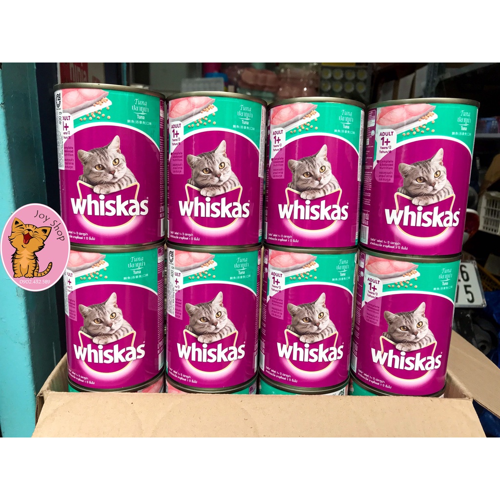 [LON 400GR] PATE WHISKAS CHO MÈO TRƯỞNG THÀNH