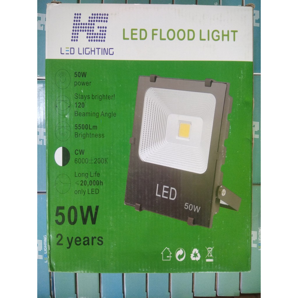 Đèn pha led 50w HG (Chip LED chất lượng cao) - Đèn Pha chiếu rọi bảng hiệu , công trình .