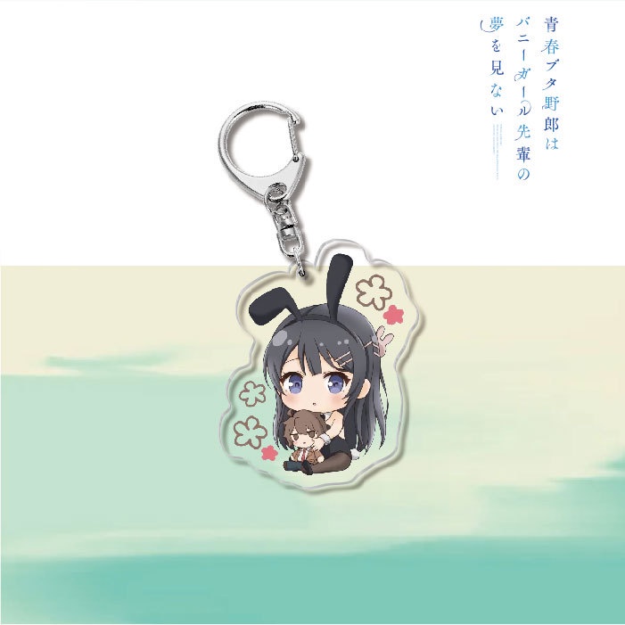 Móc Khóa Acrylic Hình Sakurajima Mai Dễ Thương