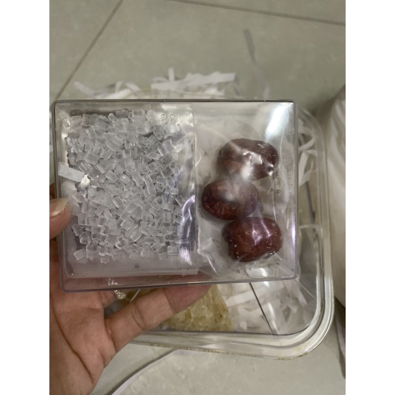 5g tổ yến tươi sấy khô-set yến viên baby tiện lợi+[táo đỏ, hạt chia+đường phèn] | BigBuy360 - bigbuy360.vn