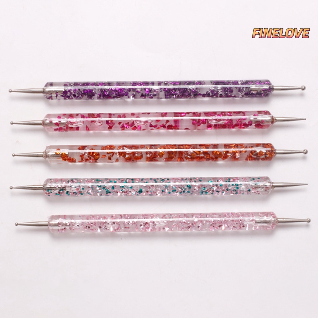 Set 5 Bút Hai Đầu Dùng Trang Trí Móng Nghệ Thuật