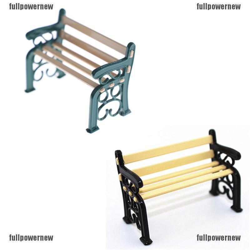 Mô hình ghế công viên cỡ 1/12