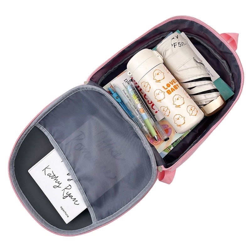 Balo nắp nhựa cho bé