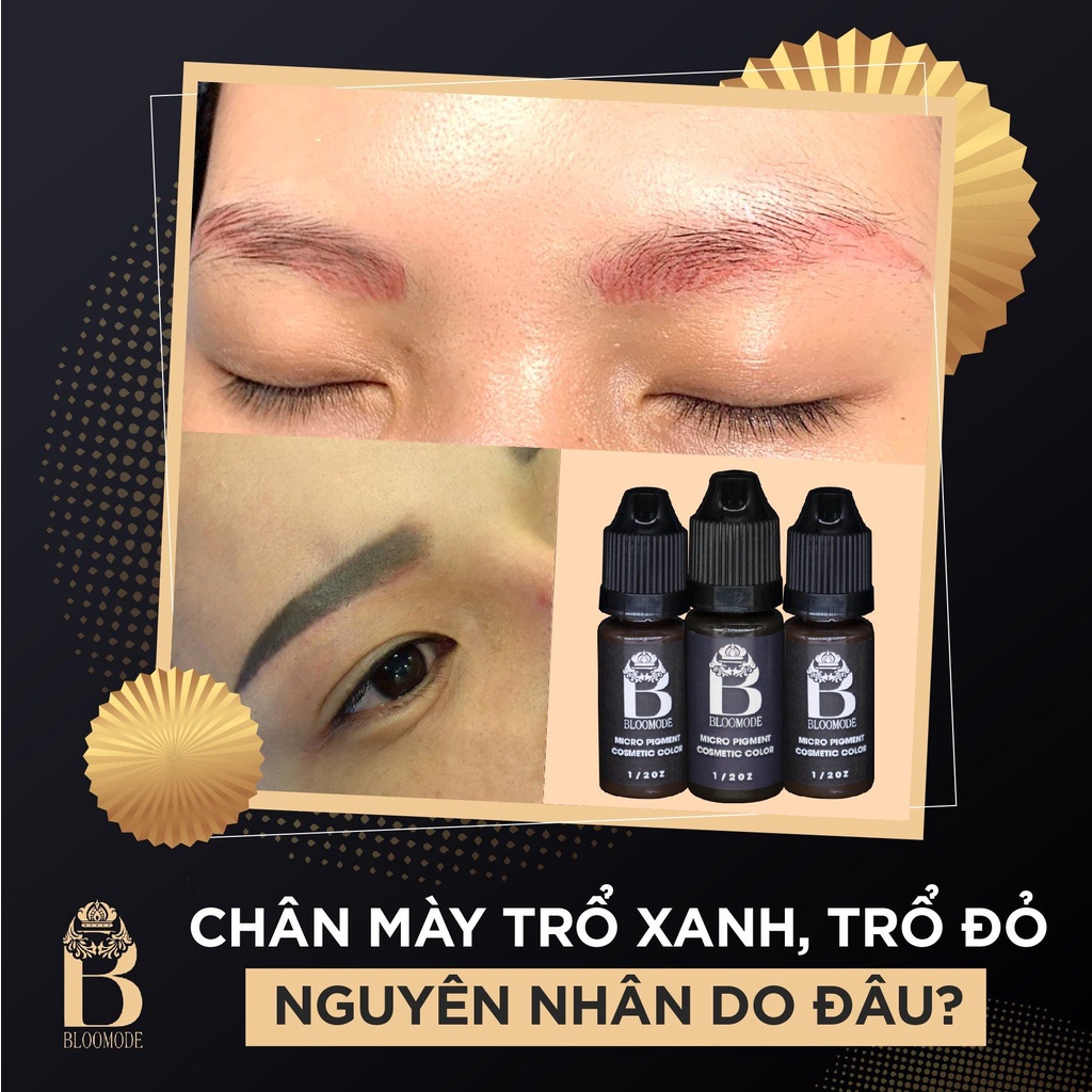 Tê phun xăm chính hãng BLOOMODE, u tê mày mí môi không sưng không bì