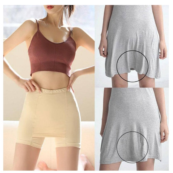 Quần Lót An Toàn Nữ Mặc Trong Váy Bảo Hộ Bảo Vệ 2 Lớp Che Vùng Hình Tam Giác