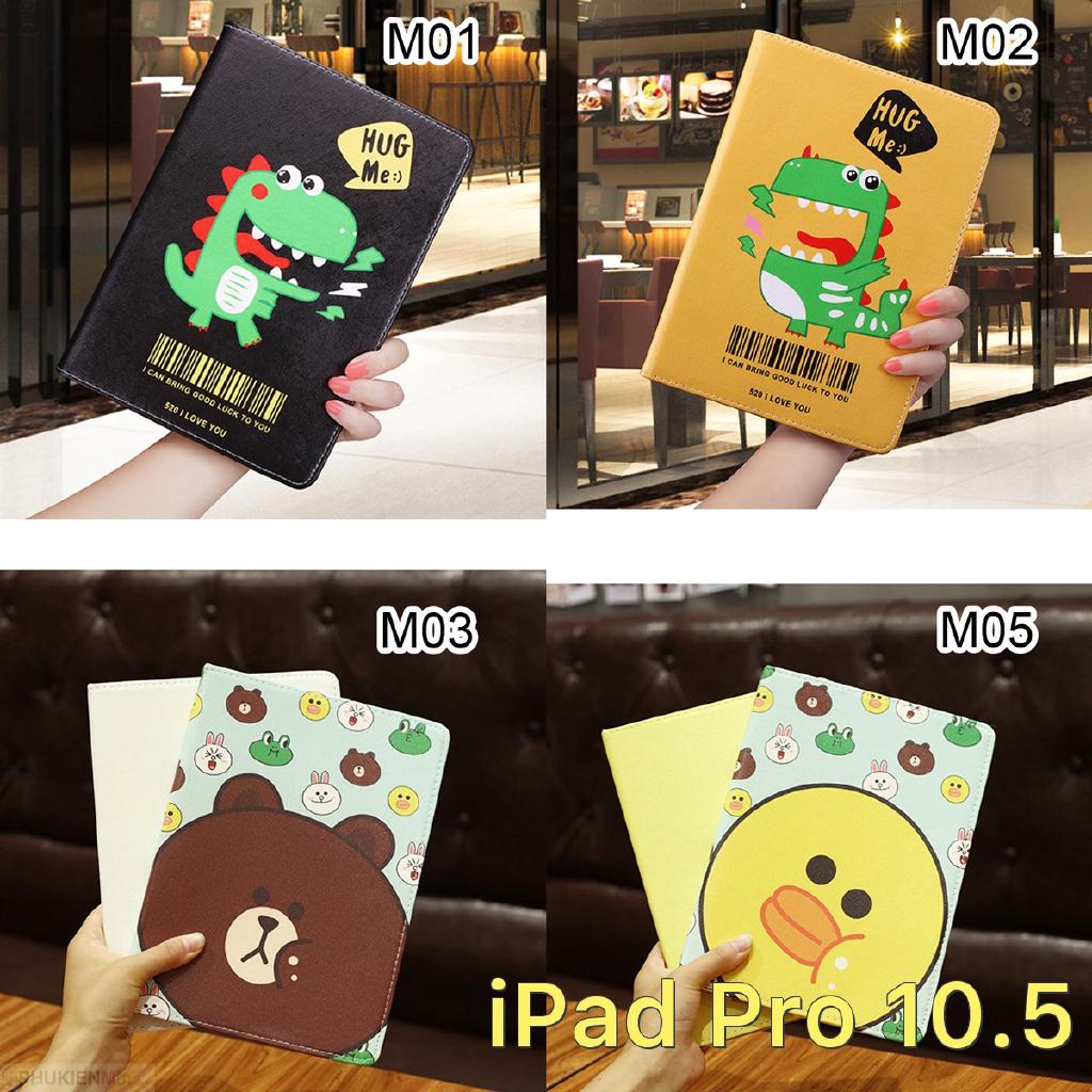 Bao da hoạt hình, hình thú dễ thương ngộ nghĩnh, độc lạ cho iPad Air 2019 / iPad Pro 10.5 inch