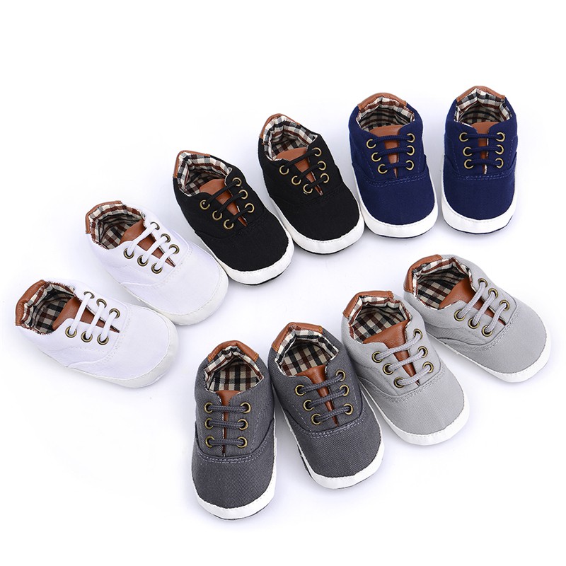 Giày cotton tập đi mềm mại cho bé