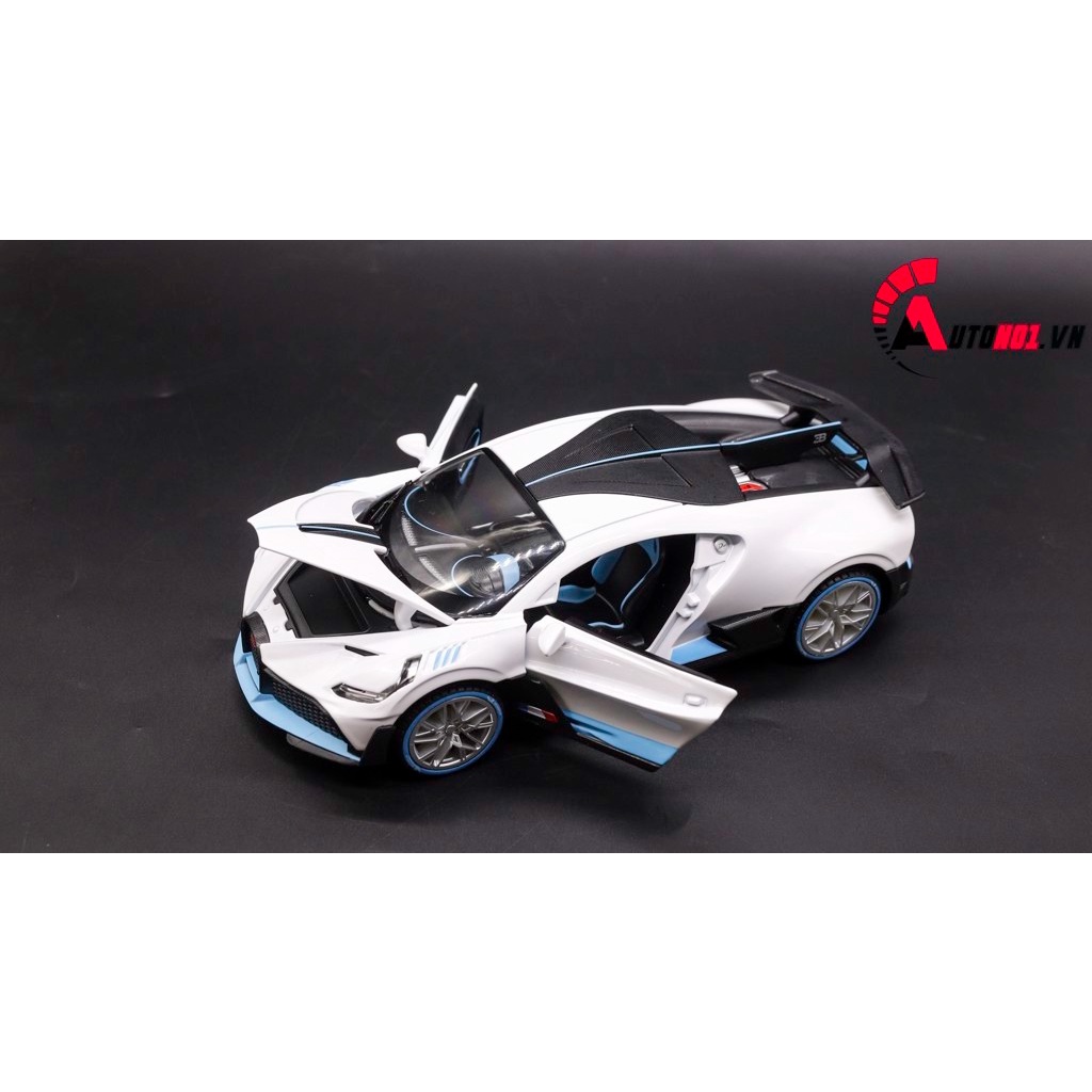 MÔ HÌNH XE BUGATTI DIVO WHITE 1:22 DOUBLE HORSES 7711