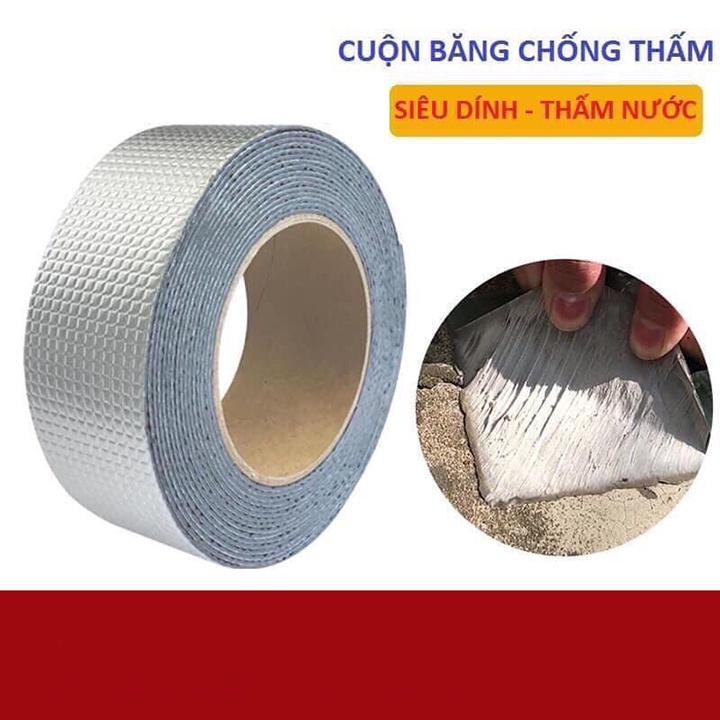 BĂNG KEO SIÊU DÍNH - BĂNG KEO CHỐNG NƯỚC SIÊU DÍNH, CHỊU NHIỆT 10CM - BKDN10
