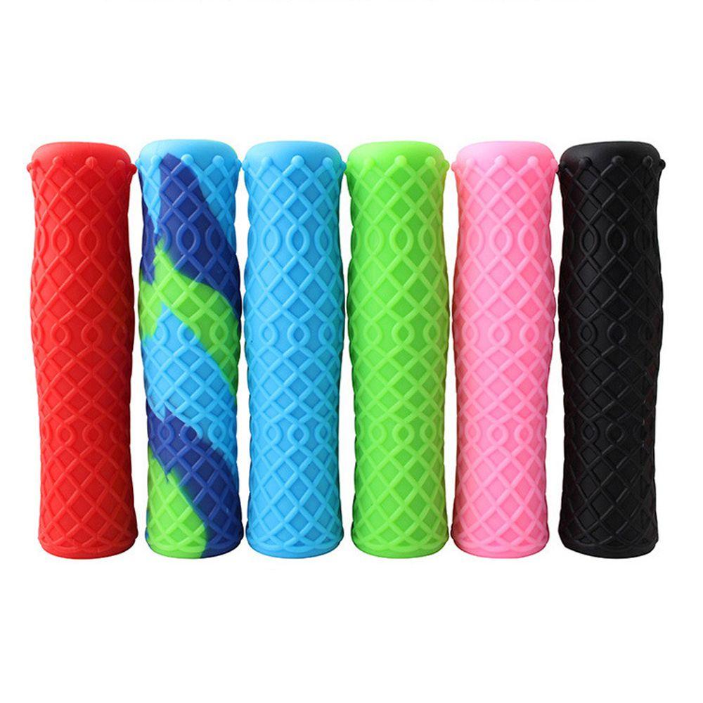 Bọc Tay Lái Xe Đạp Leo Núi Bằng Silicone Chống Trượt Thấm Hút Mồ Hôi