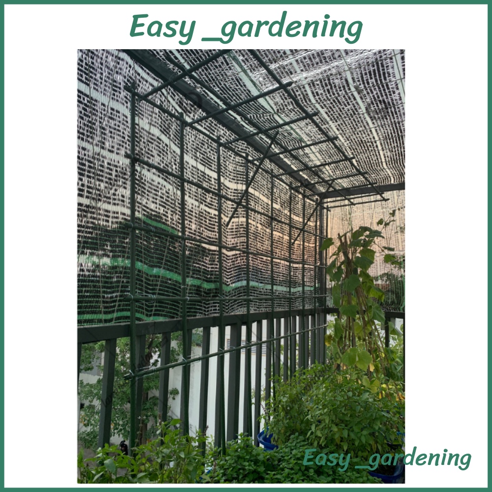 ỐNG THÉP BỌC NHỰA  Dùng làm Khung Đỡ,Giá Đỡ Hoa Hồng Leo,Giàn Leo Bầu Bí Mướp,...