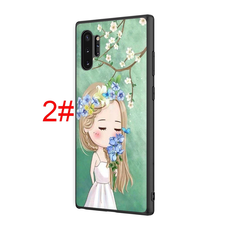 Ốp Điện Thoại Mềm Họa Tiết Cô Gái Mùa Hè E137 Dành Cho Samsung Galaxy S20 Ultra S10 Lite S10E S9 S8 Plus S6 S7 Edge A21