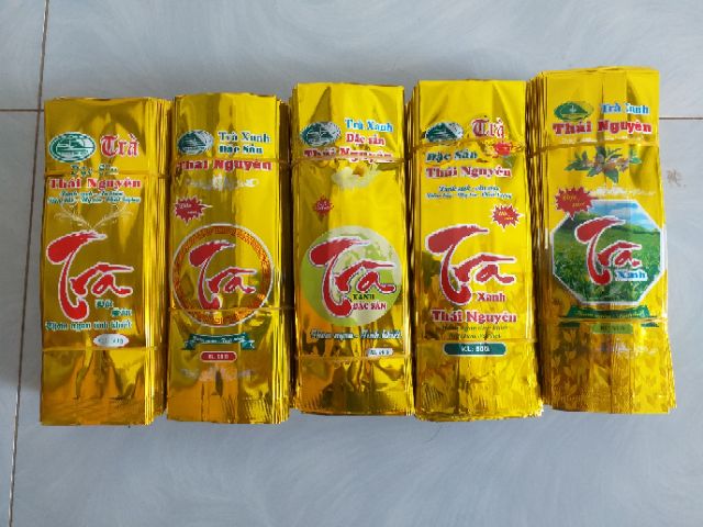 Combo 100 túi hút chân không chè loại 50g