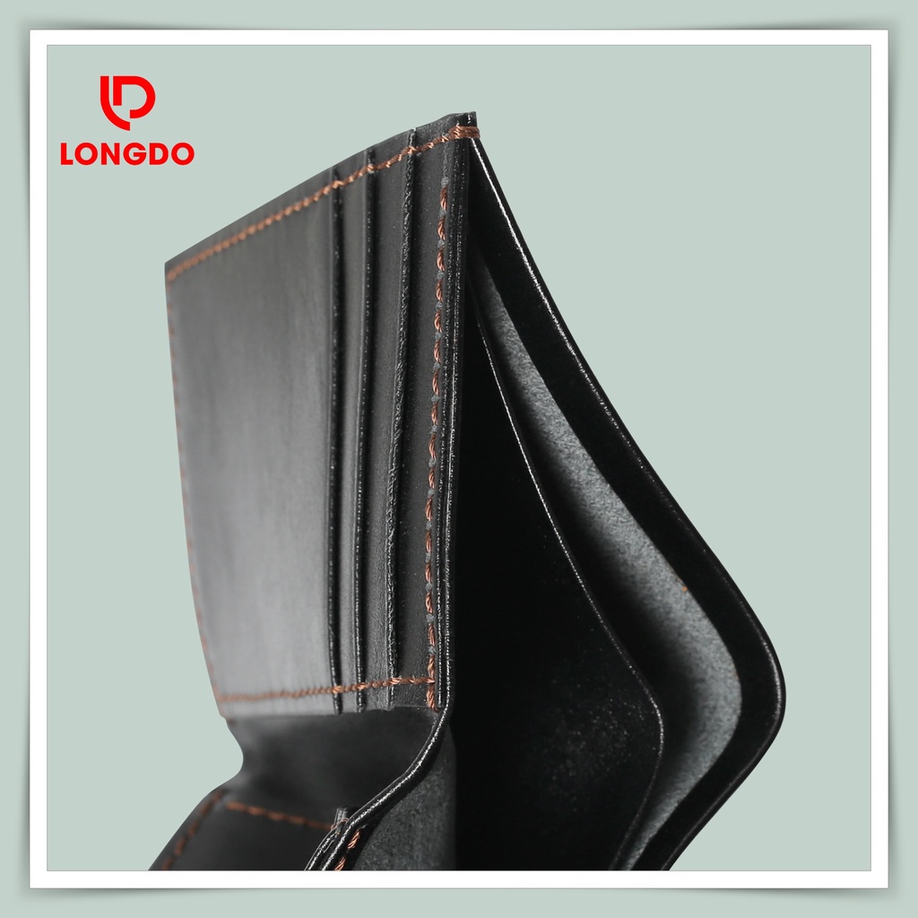 Ví da nam dáng đứng - Cam kết 100% da bò thật - Sản phẩm chính hãng - BD01