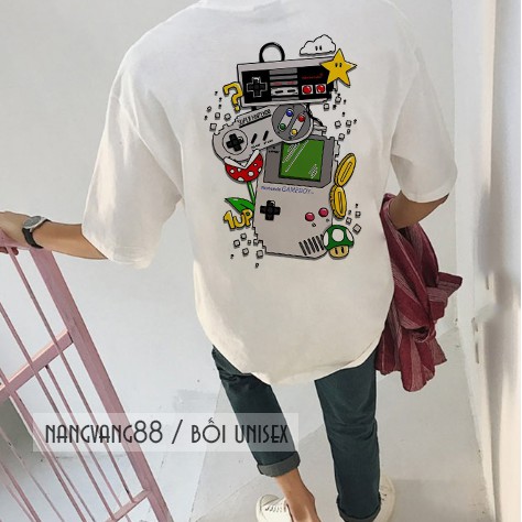 Áo tay lỡ unisex cá tính phong cách | BigBuy360 - bigbuy360.vn