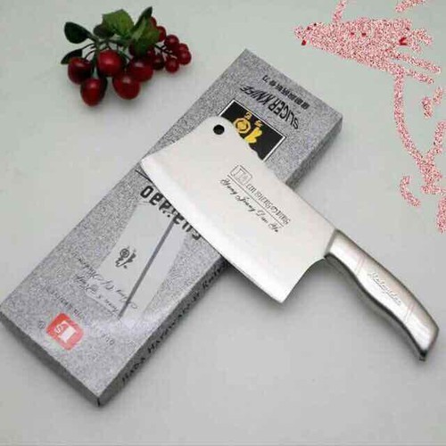 DAO CHẶT XƯƠNG SLICE KNIFE INOX SIÊU BÉN TẶNG NGAY 1 KÉO VÀNG RỒNG - ĐƯỢC XEM HÀNG - DAO KÉO